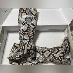 Marc Fisher Snakeskin boots